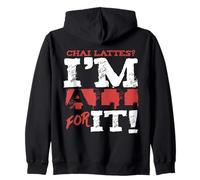 Funny Tea Chai Latte Lover Cafeína Spice Fans Sudadera con Capucha