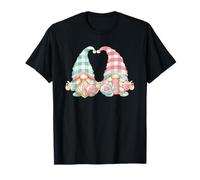 Funny Tea Lover GNOME Couple For Women & Men Cute Cup of Tea Camiseta