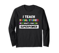 Funny Teacher - Enseñe a los Estudios sociales cuál es su Superpoder Manga Larga