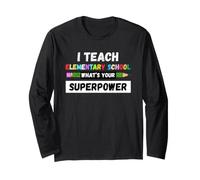 Funny Teacher - Enseño a la Escuela Primaria cuál es tu Superpoder Manga Larga