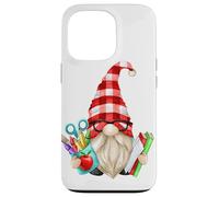 Funny Teacher GNOME For First Day At Elementary School Carcasa para iPhone 13 Pro