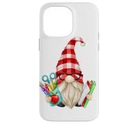 Funny Teacher GNOME For First Day At Elementary School Carcasa para iPhone 14 Pro MAX