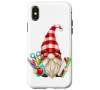 Funny Teacher GNOME For First Day At Elementary School Carcasa para iPhone X/XS
