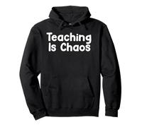 Funny Teacher Humor Design Teaching School Life Energy Sudadera con Capucha