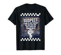 Funny Teacher Last Day of School Summer Vacation Camiseta