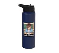 Funny Teacher Meme llegó a mayo último día de escuela niñas Stainless Steel Insulated Water Bottle