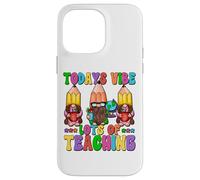 Funny Teacher Saying For Women and Men GNOME Teaching Quote Carcasa para iPhone 14 Pro MAX
