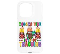 Funny Teacher Saying For Women and Men GNOME Teaching Quote Carcasa para iPhone 15 Pro