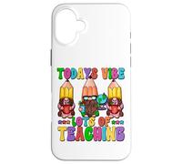 Funny Teacher Saying For Women and Men GNOME Teaching Quote Carcasa para iPhone 16 Plus