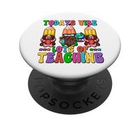 Funny Teacher Saying For Women and Men GNOME Teaching Quote PopSockets PopGrip Adhesivo