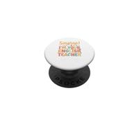 Funny Teacher Surprise I'm Your English Teacher Today PopSockets PopGrip Adhesivo