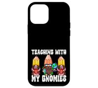 Funny Teaching with My Gnomies 100 Days of School Gnomes Carcasa para iPhone 12 Mini
