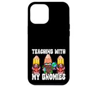 Funny Teaching with My Gnomies 100 Days of School Gnomes Carcasa para iPhone 12 Pro MAX