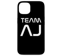 Funny Team AJ First Name Nickname Modern Carcasa para iPhone 13