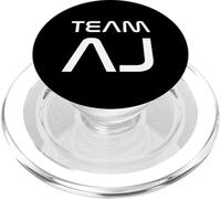 Funny Team AJ First Name Nickname Modern PopSockets PopGrip para MagSafe