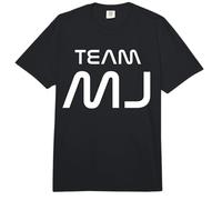 Funny Team MJ First Name Nickname Modern Comfort Colors Adult Heavyweight T-Shirt