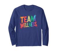 Funny Team Wellness PT Yoga Camp OT Fitness Entrenador Personal Manga Larga