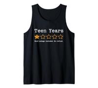 Funny Teen Years One Star Cambios emocionales Camiseta sin Mangas