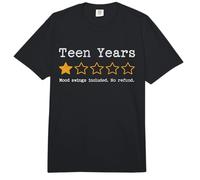 Funny Teen Years One Star Cambios emocionales Comfort Colors Adult Heavyweight T-Shirt