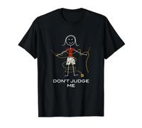 Funny - Tejedor para Principiantes, diseño de niña Camiseta gráfica económica, Hombre, Negro, L
