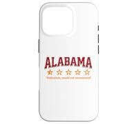 Funny Tennessee Alabama - Would Not Recommend, TN Orange Carcasa para iPhone 16 Pro