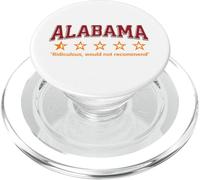 Funny Tennessee Alabama - Would Not Recommend, TN Orange PopSockets PopGrip para MagSafe