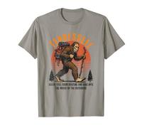 Funny Tennessee Hiking Sasquatch Bigfoot, Hiking & Camping Camiseta