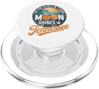Funny Tennessee Moon Shines, Florida Sun Shines TN Humor PopSockets PopGrip para MagSafe
