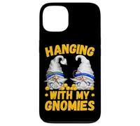 Funny Tennis Player Gnomes Quote - Hanging with My Gnomies Carcasa para iPhone 13
