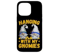 Funny Tennis Player Gnomes Quote - Hanging with My Gnomies Carcasa para iPhone 14 Pro MAX