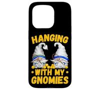 Funny Tennis Player Gnomes Quote - Hanging with My Gnomies Carcasa para iPhone 15 Pro