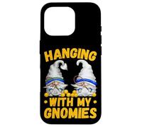 Funny Tennis Player Gnomes Quote - Hanging with My Gnomies Carcasa para iPhone 16 Pro
