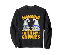 Funny Tennis Player Gnomes Quote Hanging with My Gnomies Sudadera