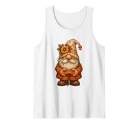 Funny Thanksgiving Autumn GNOME Gamer for Kids Boys Toddlers Camiseta sin Mangas
