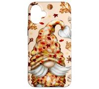 Funny Thanksgiving GNOME For Women Cute Autumn Fall Pattern Carcasa para iPhone 16 Plus