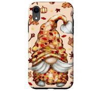 Funny Thanksgiving GNOME For Women Cute Autumn Fall Pattern Carcasa para iPhone XR