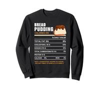 Funny Thanksgiving Nutrition Bread Pudding Dessert Lover Sudadera