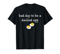 Funny Thanksgiving Party Dinner Bad Day to Be a Deviled Egg Camiseta
