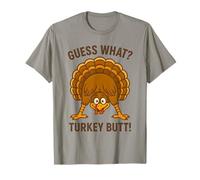 Funny Thanksgiving Vintage Guess What Turkey Butt Camiseta