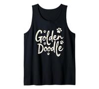 Funny The Dood Goldendoodle - Doodle Mom & Dood Dad Camiseta sin Mangas