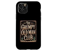 Funny The Grumpy Old Man Club, Divertido diseño de Cactus para Hombres Carcasa para iPhone 11 Pro
