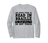 Funny The Worst Thing To Read In Braille Do Not Touch Manga Larga
