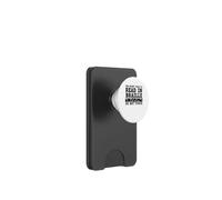 Funny The Worst Thing To Read In Braille Do Not Touch PopSockets PopWallet para MagSafe