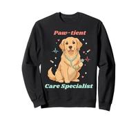 Funny Therapy Perro Médico Especialista Cuidado Humor Juego de Palabras para Mascotas Sudadera