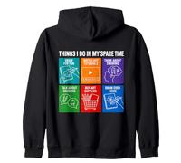 Funny Things I Do In My Spare Time Drawing Art Sudadera con Capucha