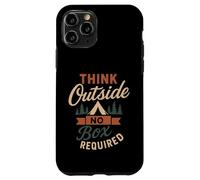 Funny Think Outside Camping Naturaleza Amante de la Vida SIL Carcasa para iPhone 11 Pro