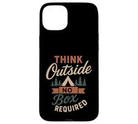 Funny Think Outside Camping Naturaleza Amante de la Vida SIL Carcasa para iPhone 15 Plus