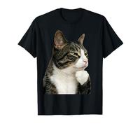 Funny Thinking Cat Camiseta