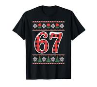 Funny This MY 67 Christmas Jersey Joke Gen Alpha Z Slay Six Camiseta