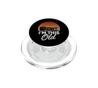 Funny This Old Daying Retro Tech Nostalgia PopSockets PopGrip para MagSafe